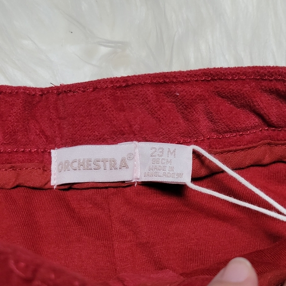 Orchestra | 🆕️ Red Merry Winter Baby Pants Size 23 Months - Picture 4 of 11